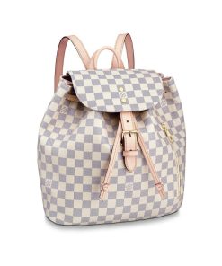 Louis Vuitton Damier Azur Canvas Sperone Backpack N41578