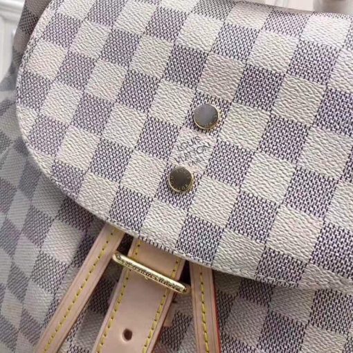 Louis Vuitton Damier Azur Canvas Sperone Backpack N41578 - Image 8