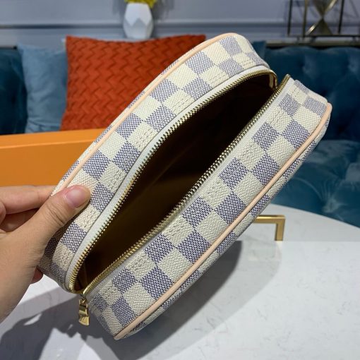 Louis Vuitton Damier Azur Canvas Toiletry Bag 25 N41420 - Image 10