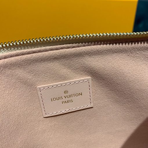 Louis Vuitton Damier Azur Canvas Zipped Pochette  N67500 - Image 8