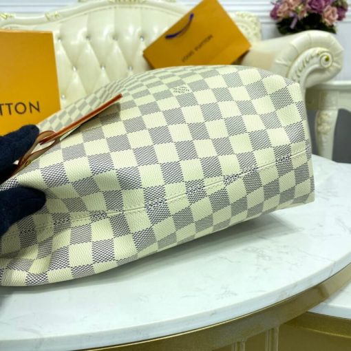 Louis Vuitton Damier Azur Graceful MM N42232 N42233 Pink - Image 7