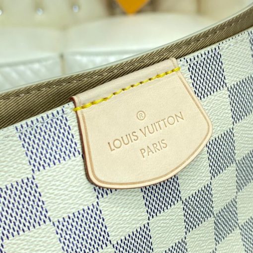 Louis Vuitton Damier Azur Graceful MM N42232 N42233 Beige - Image 9