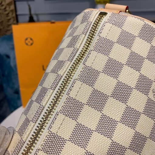 Louis Vuitton Damier Azur Keepall Bandouliere 45 N41430 - Image 7
