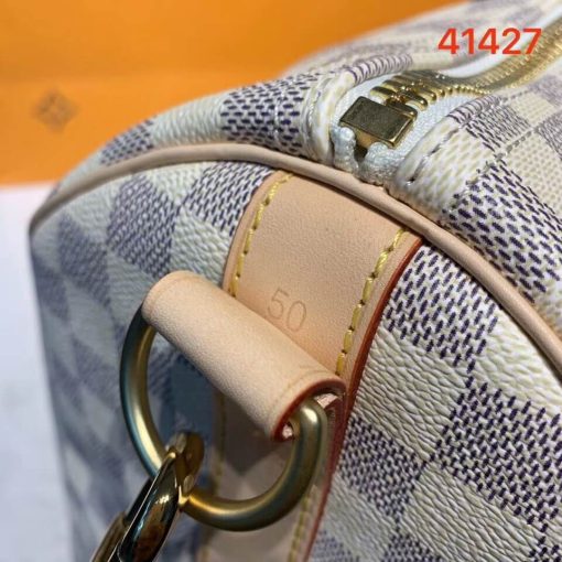 Louis Vuitton Damier Azur Keepall Bandouliere 50 N41427 - Image 8