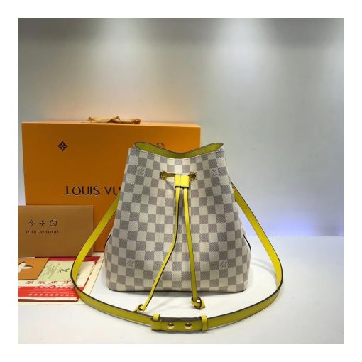 Louis Vuitton Damier Azur NeoNoe N40513 Yellow - Image 2