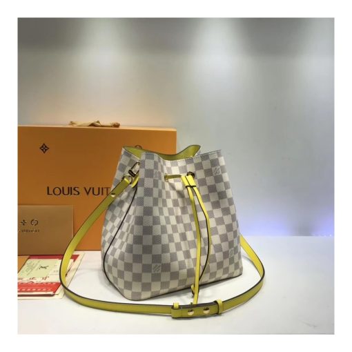 Louis Vuitton Damier Azur NeoNoe N40513 Yellow - Image 3