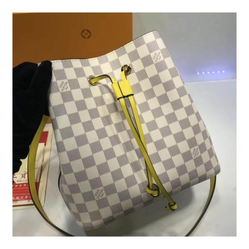 Louis Vuitton Damier Azur NeoNoe N40513 Yellow - Image 4