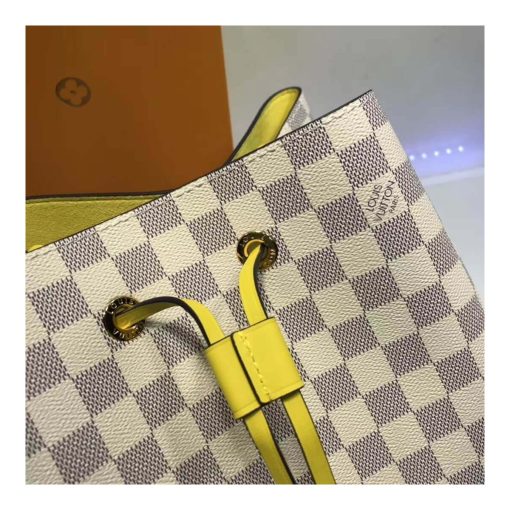 Louis Vuitton Damier Azur NeoNoe N40513 Yellow - Image 5