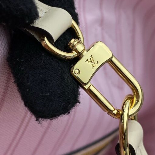Louis Vuitton Damier Azur Neverfull MM N45295 Pink - Image 16