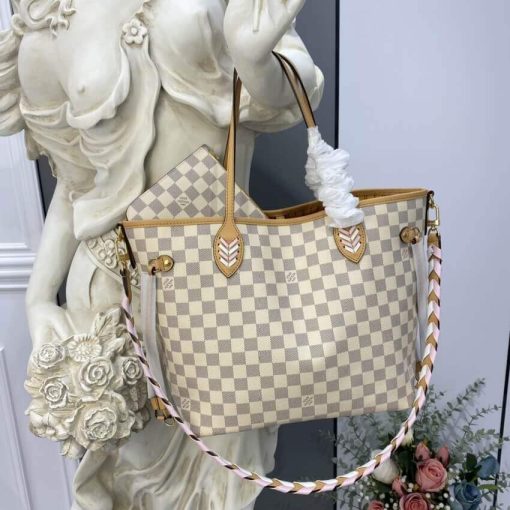 Louis Vuitton Damier Azur Neverfull MM N50047 - Image 2