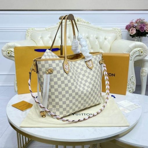 Louis Vuitton Damier Azur Neverfull MM N50047 - Image 4