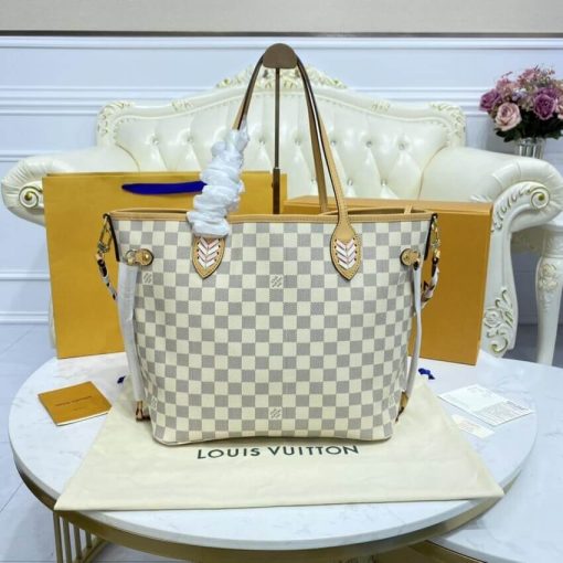 Louis Vuitton Damier Azur Neverfull MM N50047 - Image 5