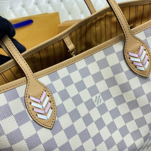 Louis Vuitton Damier Azur Neverfull MM N50047 - Image 8
