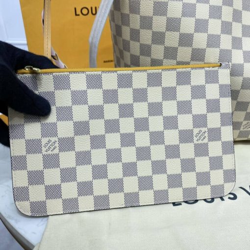 Louis Vuitton Damier Azur Neverfull MM N50047 - Image 9