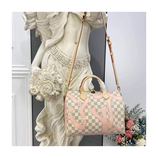 Louis Vuitton Damier Azur Speedy Bandouliere 30 N41052 - Image 2