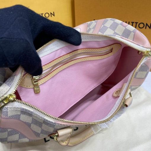 Louis Vuitton Damier Azur Speedy Bandouliere 30 N41052 - Image 13