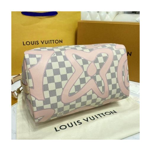 Louis Vuitton Damier Azur Speedy Bandouliere 30 N41052 - Image 6