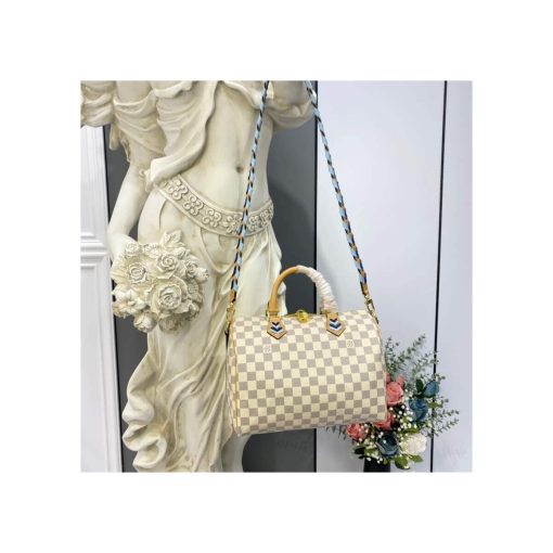 Louis Vuitton Damier Azur Speedy Bandouliere 30 N50054 - Image 2