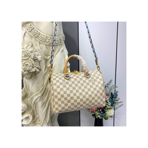 Louis Vuitton Damier Azur Speedy Bandouliere 30 N50054 - Image 3