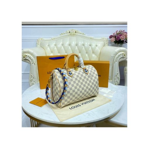Louis Vuitton Damier Azur Speedy Bandouliere 30 N50054 - Image 5