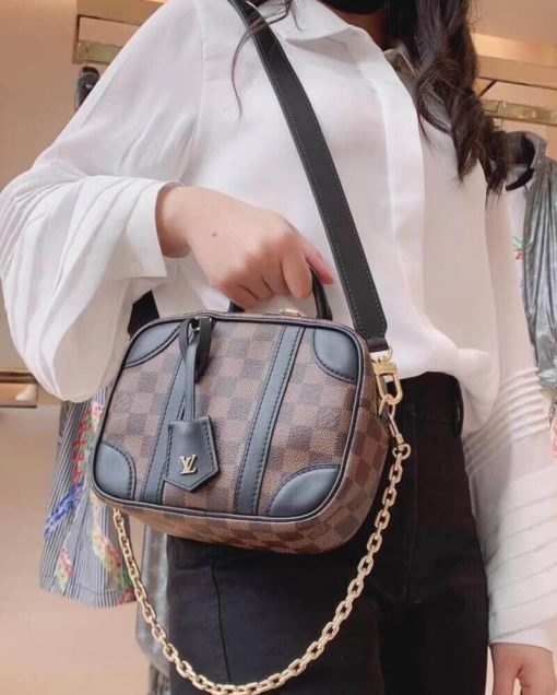 Louis Vuitton Damier Azur Valisette Souple BB N50063 - Image 2