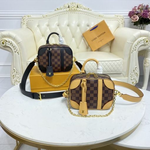 Louis Vuitton Damier Azur Valisette Souple BB N50063 - Image 17