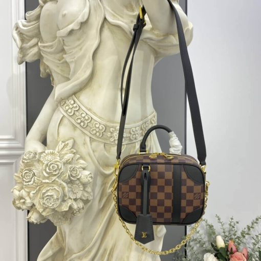 Louis Vuitton Damier Azur Valisette Souple BB N50063 - Image 3