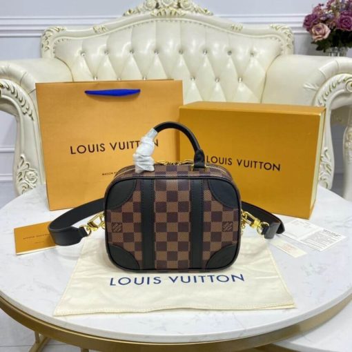 Louis Vuitton Damier Azur Valisette Souple BB N50063 - Image 6