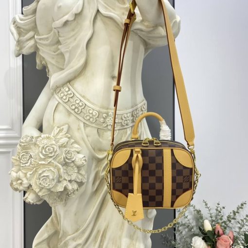 Louis Vuitton Damier Azur Valisette Souple BB N50065 - Image 2