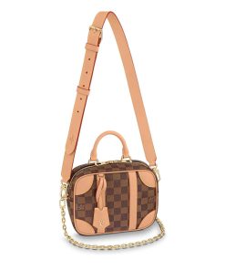 Louis Vuitton Damier Azur Valisette Souple BB N50065