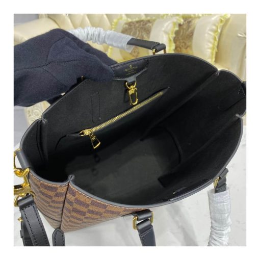 Louis Vuitton Damier Belmont MM N60293 N60294 Black - Image 10
