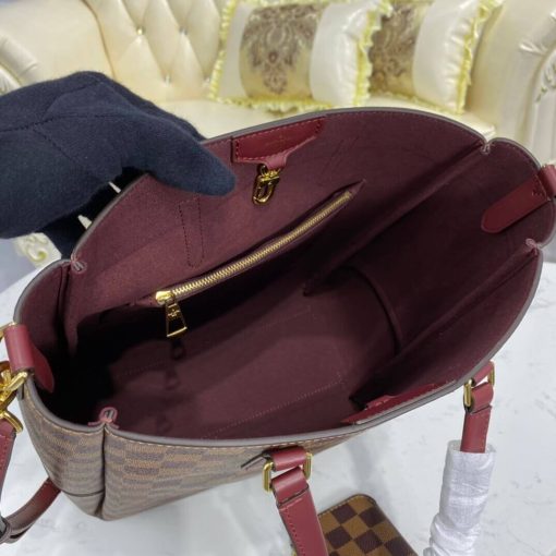 Louis Vuitton Damier Belmont MM N60293 N60294 Burgundy - Image 10