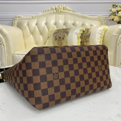 Louis Vuitton Damier Belmont MM N60293 N60294 Black - Image 6