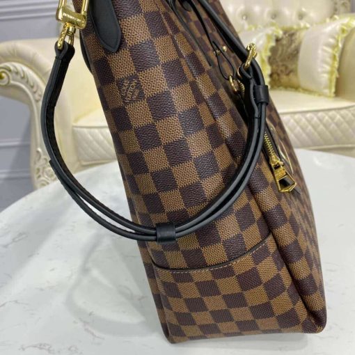 Louis Vuitton Damier Belmont MM N60293 N60294 Black - Image 8