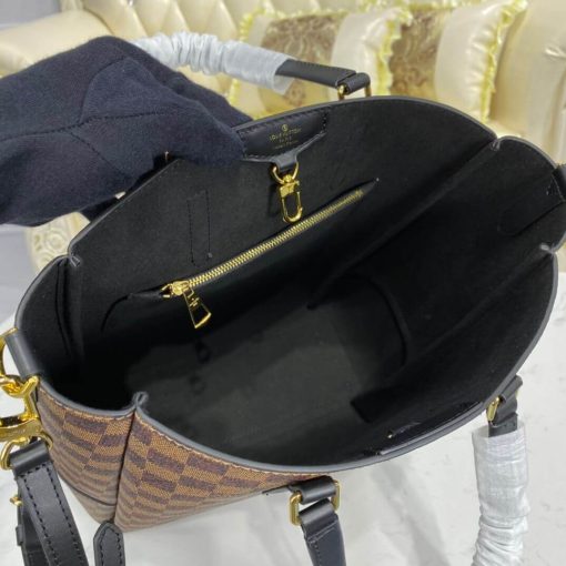 Louis Vuitton Damier Belmont MM N60293 N60294 Black - Image 10