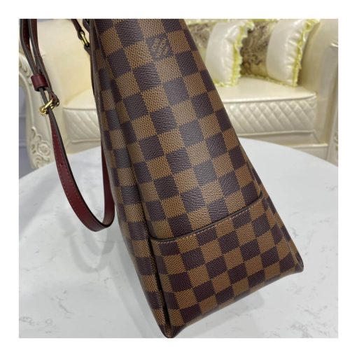 Louis Vuitton Damier Belmont MM N60293 N60294 Burgundy - Image 8