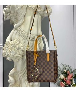 Louis Vuitton Damier Belmont PM N60297 N60348 Yellow