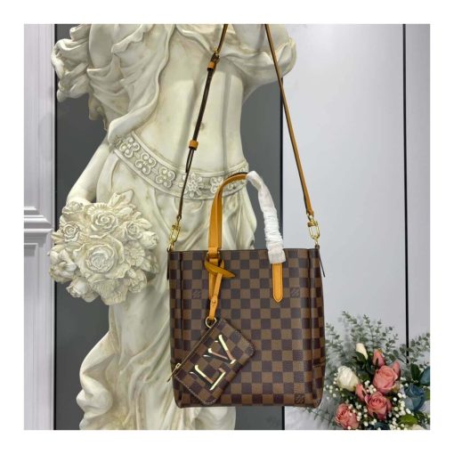 Louis Vuitton Damier Belmont PM N60297 N60348 Yellow