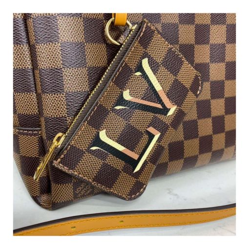 Louis Vuitton Damier Belmont PM N60297 N60348 Yellow - Image 9