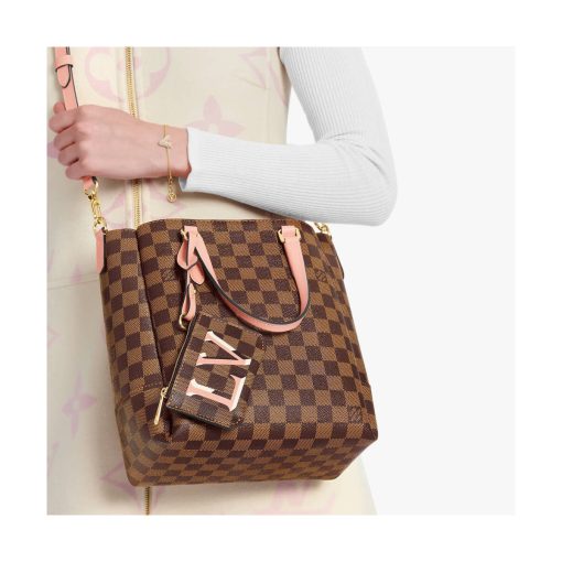 Louis Vuitton Damier Belmont PM N60297 N60348 Pink