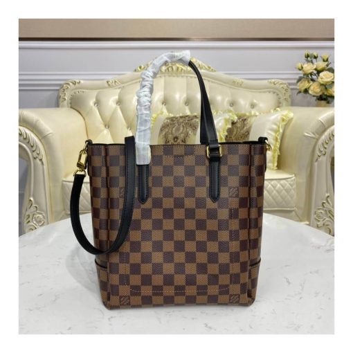 Louis Vuitton Damier Belmont PM N60297 N60348 Black - Image 5