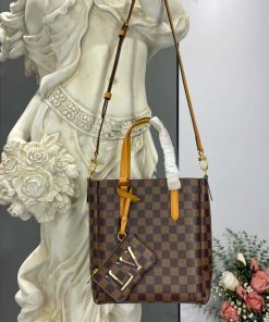 Louis Vuitton Damier Belmont PM N60297 N60348 Yellow