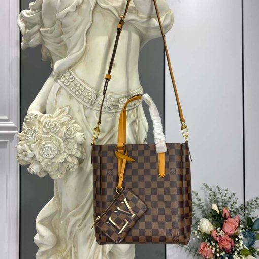 Louis Vuitton Damier Belmont PM N60297 N60348 Yellow