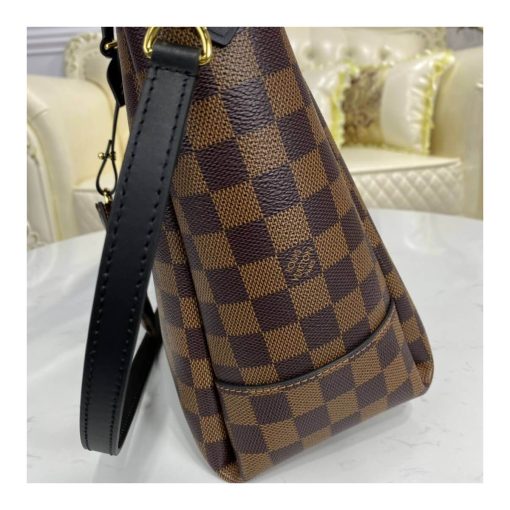 Louis Vuitton Damier Belmont PM N60297 N60348 Black - Image 8