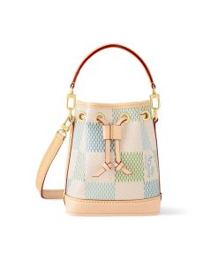 Louis Vuitton Damier Canvas Nano Noe N40640 Pistachio Green