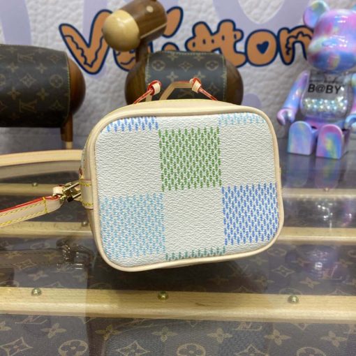 Louis Vuitton Damier Canvas Nano Noe N40640 Pistachio Green - Image 6