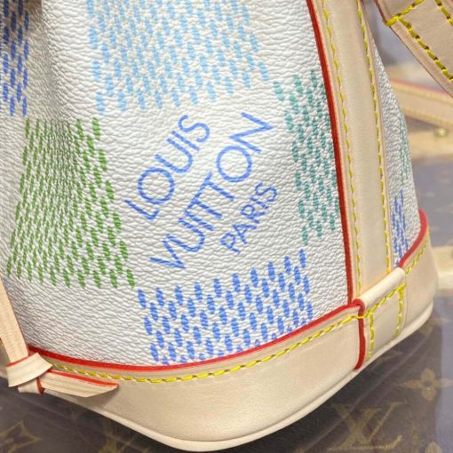 Louis Vuitton Damier Canvas Nano Noe N40640 Pistachio Green - Image 8