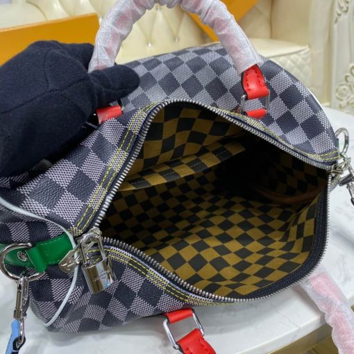 Louis Vuitton Damier Canvas Speedy Bandouliere 30 N40236 - Image 10