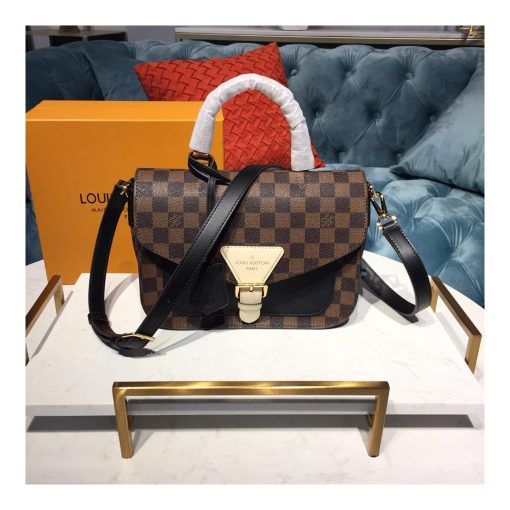 Louis Vuitton Damier Ebene Beaumarchais N40146 N40147 N40148 Black - Image 2