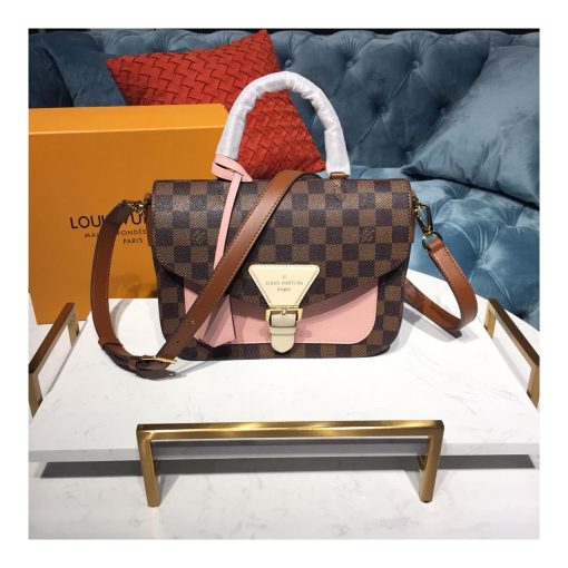 Louis Vuitton Damier Ebene Beaumarchais N40146 N40147 N40148 Pink - Image 2